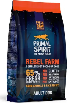 Krmivo pro psa Primal Spirit Dog 65% Rebel Farm