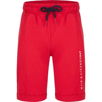 Chlapecké kraťasy Dětské kraťasy LOAP BOOSAC ČERVENÁ 122-128