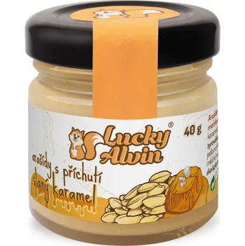 Arašídový krém s příchutí slaný karamel, 40 g