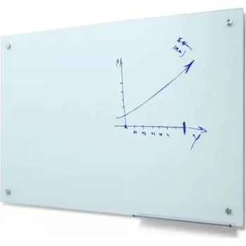 Jansen Display Scritto popisovatelná skleněná tabule 90 x 120 cm bílá