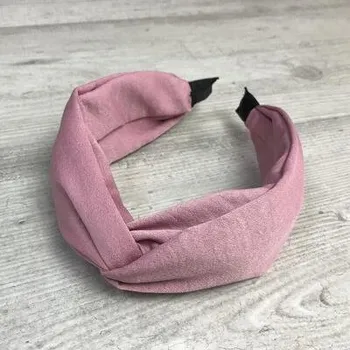 Ozdoba do vlasů Čelenka růžová s uzlem (SP79)