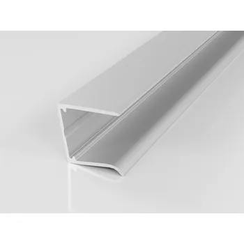 Stavební profil Hliníkový ukončovací profil U16 s okap Délka: 2132