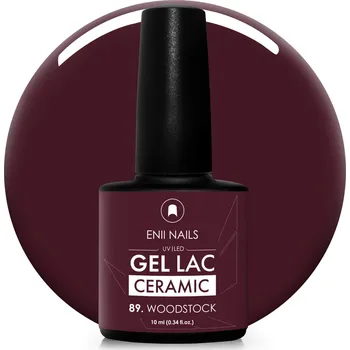 Lak na nehty ENII NAILS Gel lak Ceramic 89 Woodstock - gelový lak bez HEMA 10 ml
