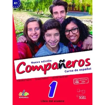Německý jazyk Compañeros 1 - Nueva edición, m. 1 Buch, m. 1 Beilage: Curso de español / Kursbuch - Libro del alumno (con licencia digital). Besteht aus: 1 Buch, 1 Online-Zugang – Francisca Castro,Ignacio Rodero,Carmen Sardinero (ES)