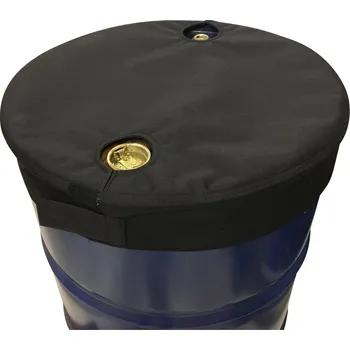 Izolační víko k ohřívacímu plášti na sud 200 litrů s otvory