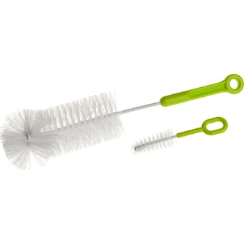 Kartáč na láhev a dudlík Akuku různé barvy (Kartáč na kojeneckou láhev a dudlík)