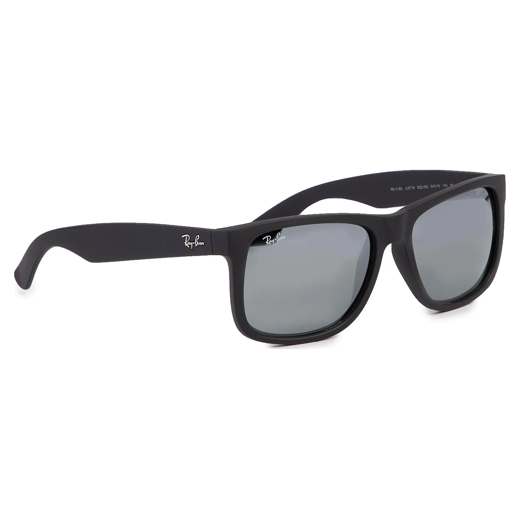 Fotografie 2 - Sluneční brýle Ray-Ban Justin Rubber Black/Grey Silver Mirror