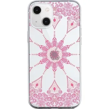 Pouzdro na mobilní telefon Kryt na mobil TopQ iPhone 13 mini silikon Pink Mandala 64711