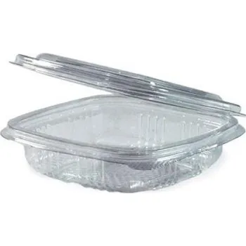 Miska oválná průhl.125ml+víčko 50 kusů