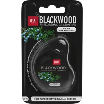 Zubní nit SPLAT zubní nit Blackwood
