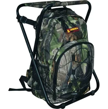 turistický batoh AURORA Outdoor Backpack - batoh s taburetem (sedačkou) - camo