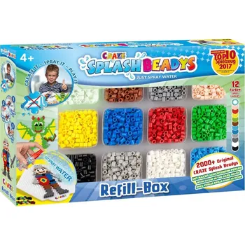 Dětské navlékací korálky Craze 10006 - Splash Beadys Tématická sada standart Boys