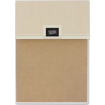 Galerie papírů Kraftový samolepicí papír A5 12 ks Umělecký papír Galerie papírů Kraftový samolepicí papír A5 12 ks