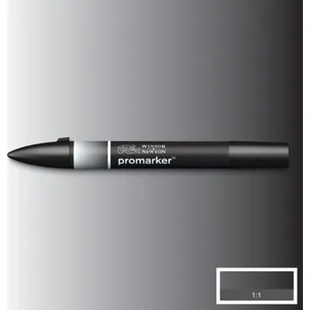 Lihová fixa WINSOR & NEWTON Promarker Fine & Chisel, BLENDER (BL)