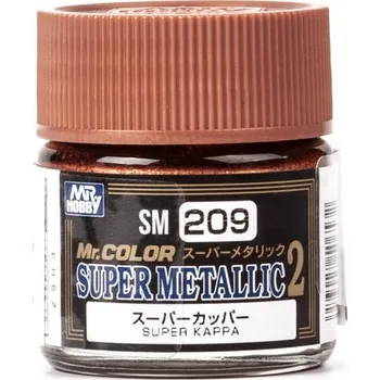 Modelářská barva Gunze Sangyo SM209 Mr. Color Super Metallic Colors II - Super Copper - měď 10ml
