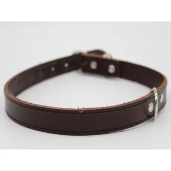 Obojek pro psa Chopo obojky do 30cm FANY Barva: Hnědá