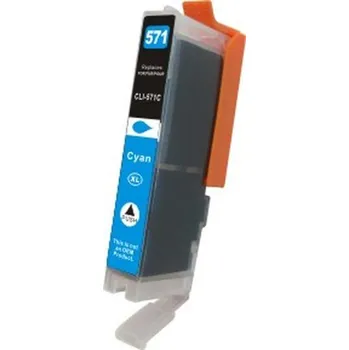 Počítačové příslušenství Cartridge Canon CLI 571C - kompatibilní náplně do tiskárny Canon