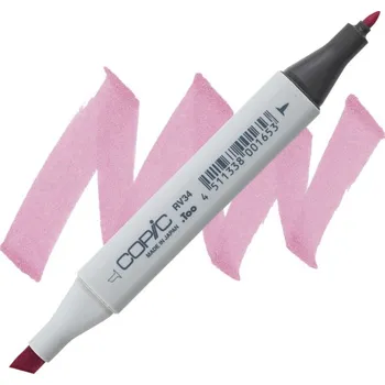 Lihová fixa COPIC Classic oboustranná Fine & Chisel, RV34 Dark pink