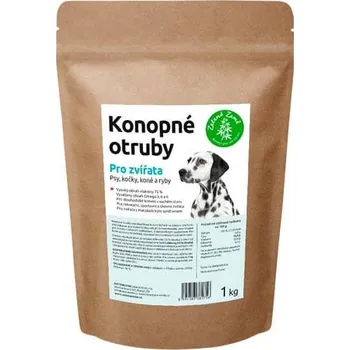 Zelená Země Konopné otruby 1 kg