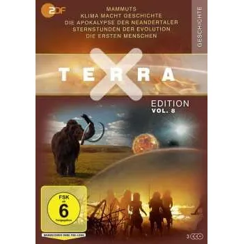 Zahraniční hudba DVD Various: Terra X Vol. 8: Mammuts / Klima Macht Geschichte / Die Apokalypse Der Neandertaler / Sternstunden Der Evolution / Die Ersten Menschen 2020