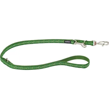 Vodítko pro psa Přepínací vodítko Red Dingo COSMOS zelené Šířka: 20 mm