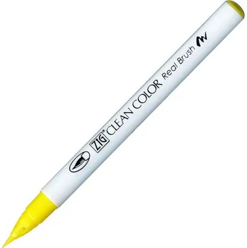 KURETAKE ZIG Clean Color Real Brush, 051 Lemon Yellow
