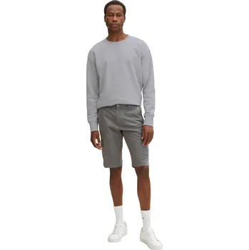 Pánské kraťasy Tom Tailor pánské bermudy s kapsami 1030023/28965 Šedá 40