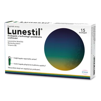Přípravek na podporu paměti a spánku Stada Arzneimittel Lunestil, 15 cps.