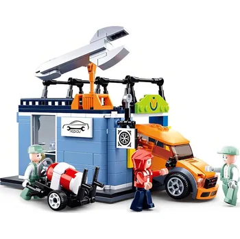 Stavebnice Sluban Sluban Town M38-B0759C Servisní dílna
