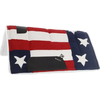 Burioni Dečka podsedlová USA Burioni, westernová, red/blue