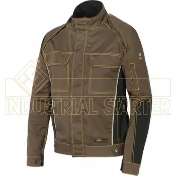 pracovní bunda INDUSTRIAL STARTER STRETCH EXTREME monterková bunda khaki-černá Velikost: L