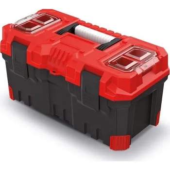 Kufr na nářadí TITANIO II černo-červený, varianta 49,6 cm