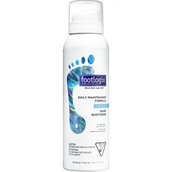 Kosmetika na nohy Footlogix Daily Maintenance Formula pěna na nohy 125 ml