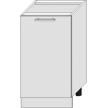 Kuchyňská skříňka Kuchyňská Skříňka Bono D40 Pl bílá alaska/bílá