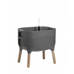 Plastia Nízká pěstební nádoba Urbalive Barva: Šedivá