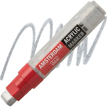 AMSTERDAM Acrylic Marker 15mm, 800 silver