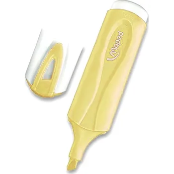 Zvýrazňovač Zvýrazňovač MAPED Fluo Peps pastel, žlutý