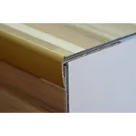 Schodový profil pro krytiny do 2 mm (šroubovací) Bronz E03