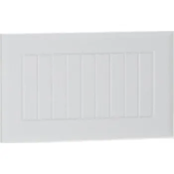 Kuchyňská skříňka Boční Panel Irma 360x564 světle šedá mat