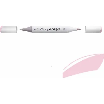 Lihová fixa GRAPH'IT oboustranná Brush & Chisel, Satin