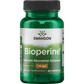 Přírodní produkt Swanson Bioperine 10 mg 60 cps.