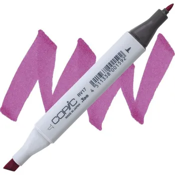 Lihová fixa COPIC Classic oboustranná Fine & Chisel, RV17 Deep magenta