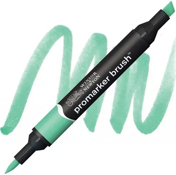 Lihová fixa WINSOR & NEWTON Promarker Brush & Chisel, MINT GREEN (G637)