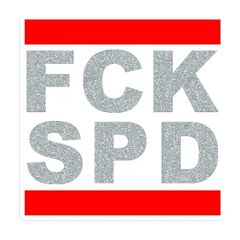 samolepka FCK SPD (91 - Ultra Metalic stříbrná metalíza) SAMOLEPKA NA AUTO, NÁLEPKA, FÓLIE, POLEP, TUNING, VLASTNÍ TEXT, TISK, AUTOSAMOLEPKY.cz, POLEPY, OBRÁZEK, LOGO, 3D STICKERS