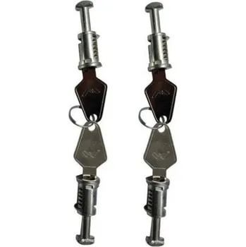 Zámky sada 4 dlouhé vložky 2 klíče, MENABO