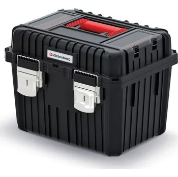 Kufr na nářadí HARDY VII černo-červený, varianta 44,5 cm