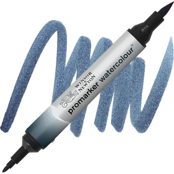 Akvarelová fixa WINSOR & NEWTON Promarker Brush & Fine, 322 INDIGO