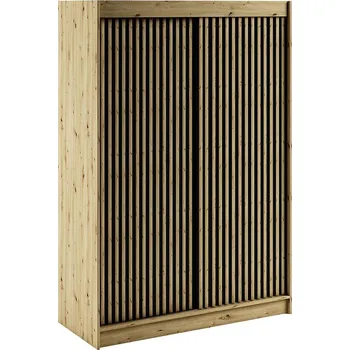 Šatní skříň Skříň Lamelo 1 150 dub artisan/černá