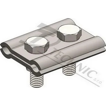 Hromosvod SS Svorka spojovací - síla plechu 3,0 mm DT TECHNIC 103060