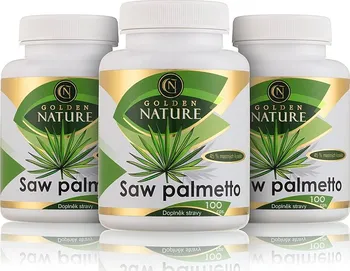 Přírodní produkt Golden Nature Saw Palmetto 500 mg